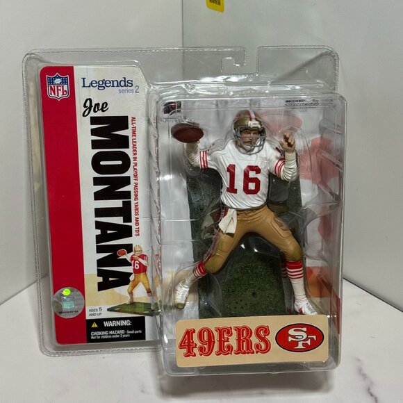 Other - Joe Montana San Francisco 49ers McFarlane NFL Legends Series 2 Figure NIB